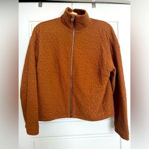 Lululemon Athletic Zip-Up Brown/Tan Jacket